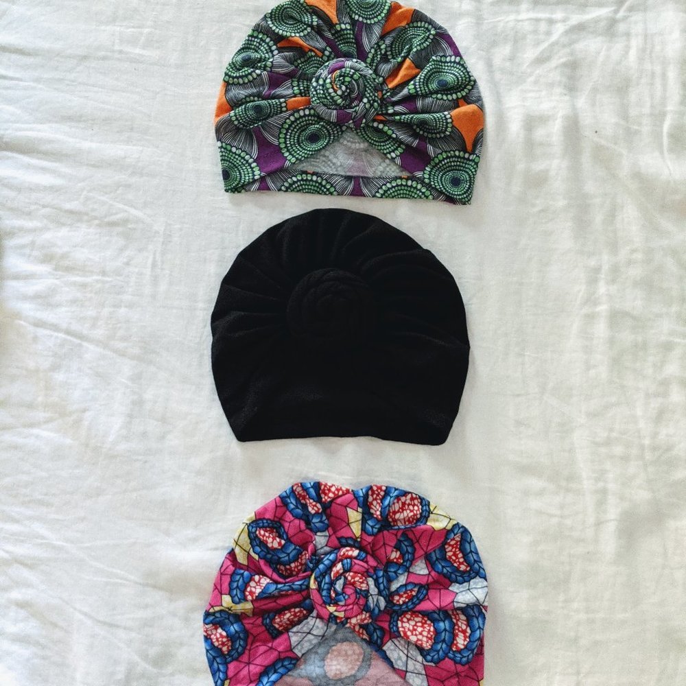 Set of 3 Knit Turbans